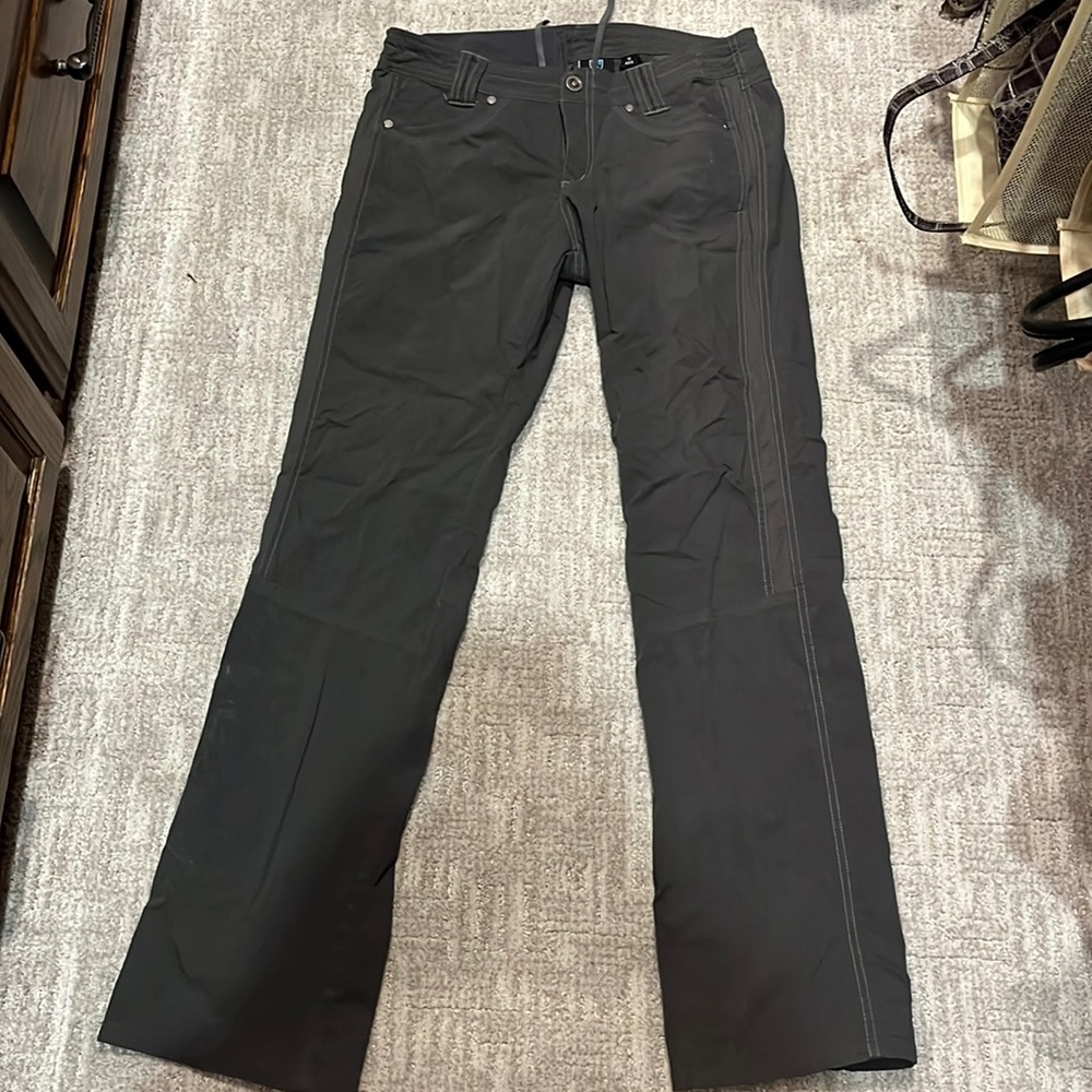 Gray kuhl hiking pants size 10